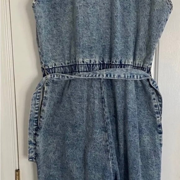 Justfab Denim Jumpsuit - Picture 5 of 7